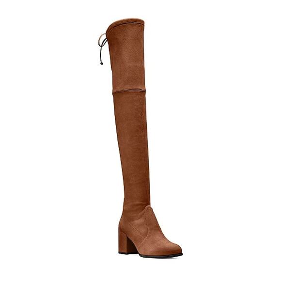Stuart Weitzman Tialand Suede Tall Boots - 7